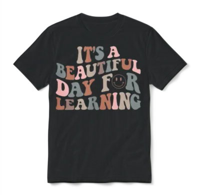 Teacher Retro Unisex T-Shirt - Black