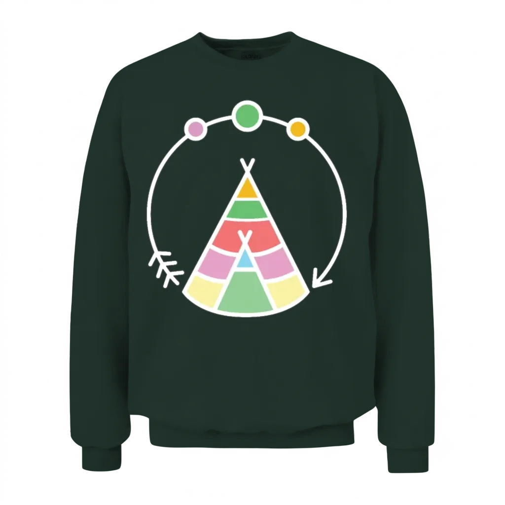 Boho Children β Aesthetic Unisex Sweatshirt - Forest