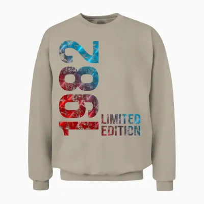 44. Geburtstag Mann Frau 44 Jahre 1982 Unisex Sweatshirt - Sand