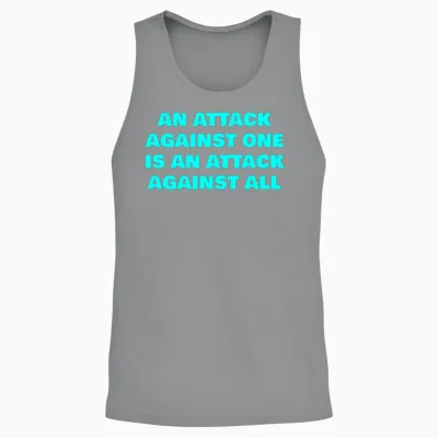 An Attack Against One Unisex Tank Top - Sport Grey