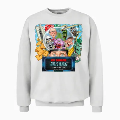 Jeff Dunham Dayton, Oh (2026) Unisex Sweatshirt - White