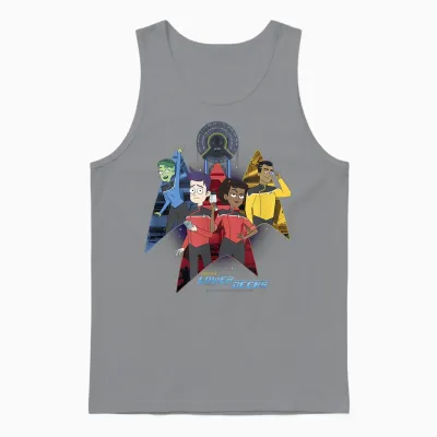 Star Trek: Lower Decks Delta Badge Group Unisex Tank Top - Sport Grey