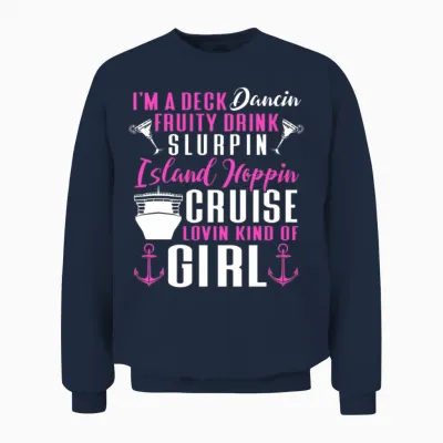 Cruising Cruise Ship Unisex Sweatshirt - Navy