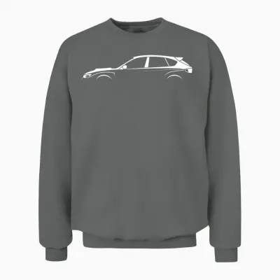 Subaru Wrx Hatchback Unisex Sweatshirt - Graphite Heather