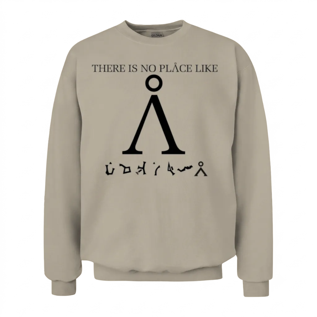 Stargate Sg1 - There Is No Place Like Earth Unisex Sweatshirt - Sand
