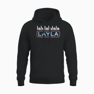 Lalalalalala Layla Jünger Geiler Malle Jga Party Layla Malle Unisex Hoodie - Black
