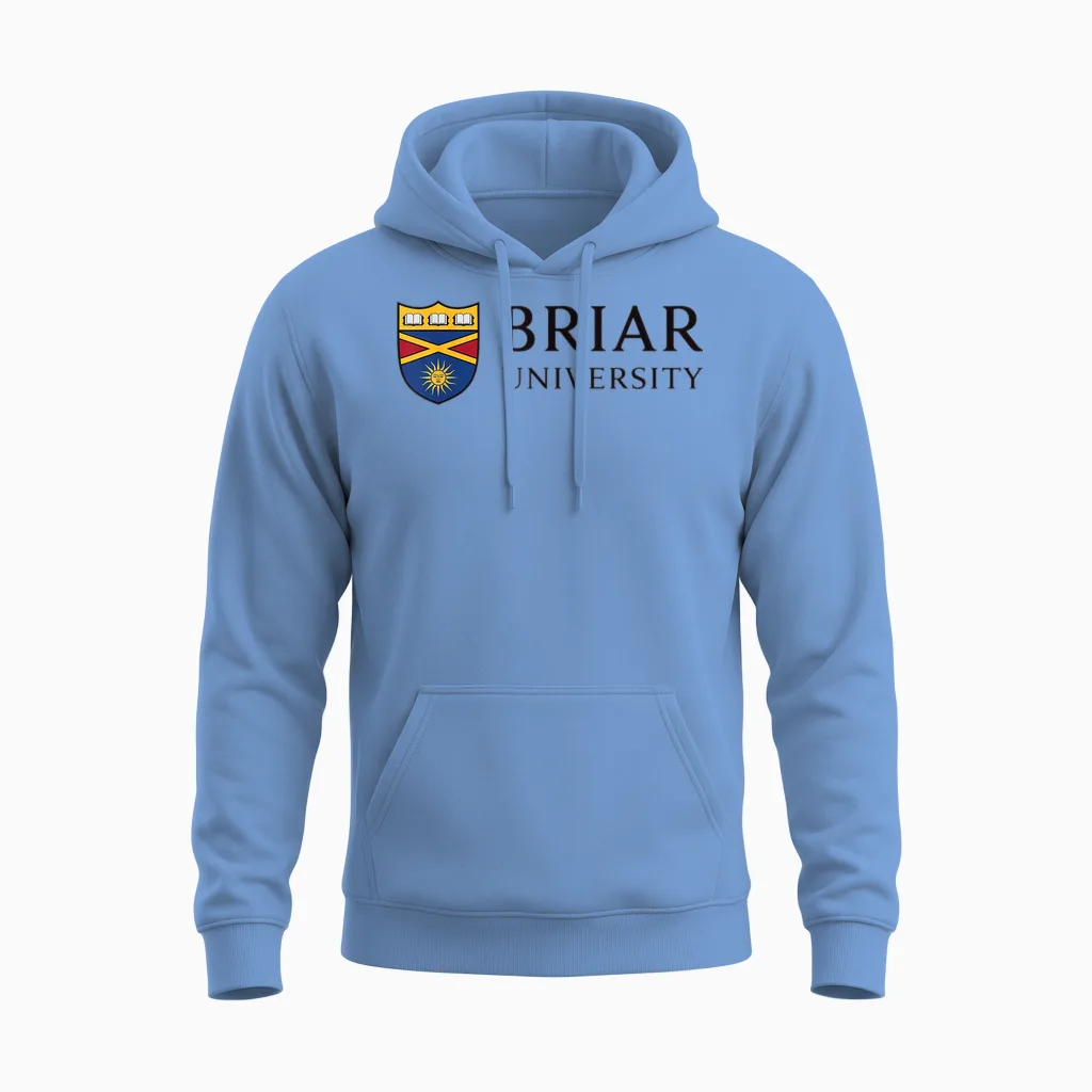 Universität Briar Unisex Hoodie in Carolina Blue