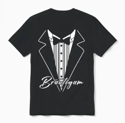 Groom Jga Stag Night T-Shirt, Black Unisex T-Shirt - Black