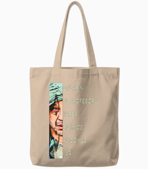 Aliço Cukur Profesor Tote Bags in Natural