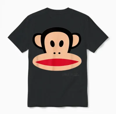 Paul Frank Julius the Monkey Big Face Unisex T-Shirt - Black