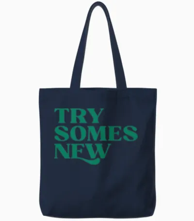 Try Somes New Tote Bags - Navy