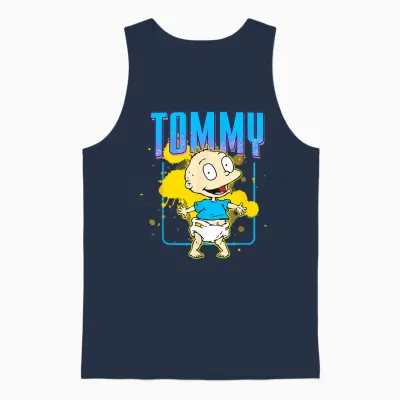 Tommy Pickles Unisex Tank Top - Navy
