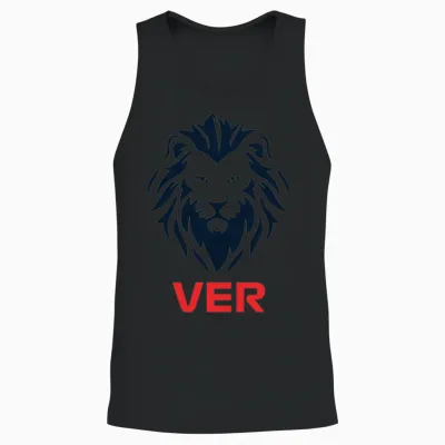 Max Ver Lion Unisex Tank Top - Black