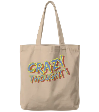 Crazy Thinking 2024 5 3 14 29 28 Tote Bags - Natural