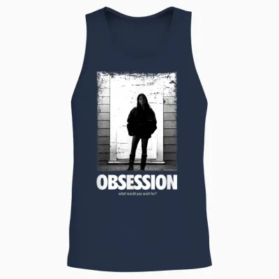 Obsession What Would You Wish For Unisex Tank Top - Navy