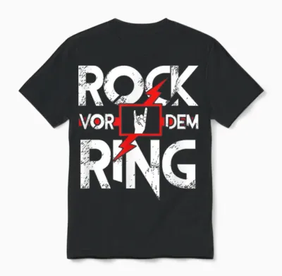 Junggesellenabschied Rock Vor Dem Ring Festival Fun Jga Unisex T-Shirt - Black