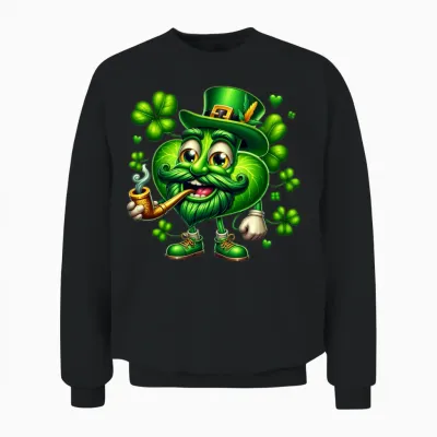 Funny Irish Unisex Sweatshirt - Black