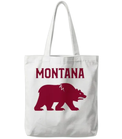 Montana Tote Bags - White