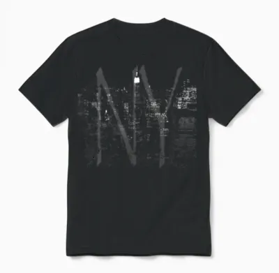 Cool New York Souvenir Unisex T-Shirt - Black