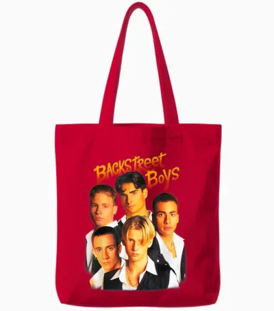 Backstreet Boys – We've Got It Going on Jumbo Tote Bags - Red