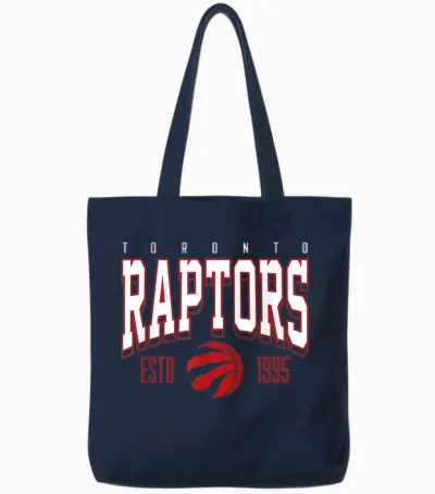 Geprüft Im Kampf Der Offiziellen Toronto Raptors Der Nba Tote Bags - Navy