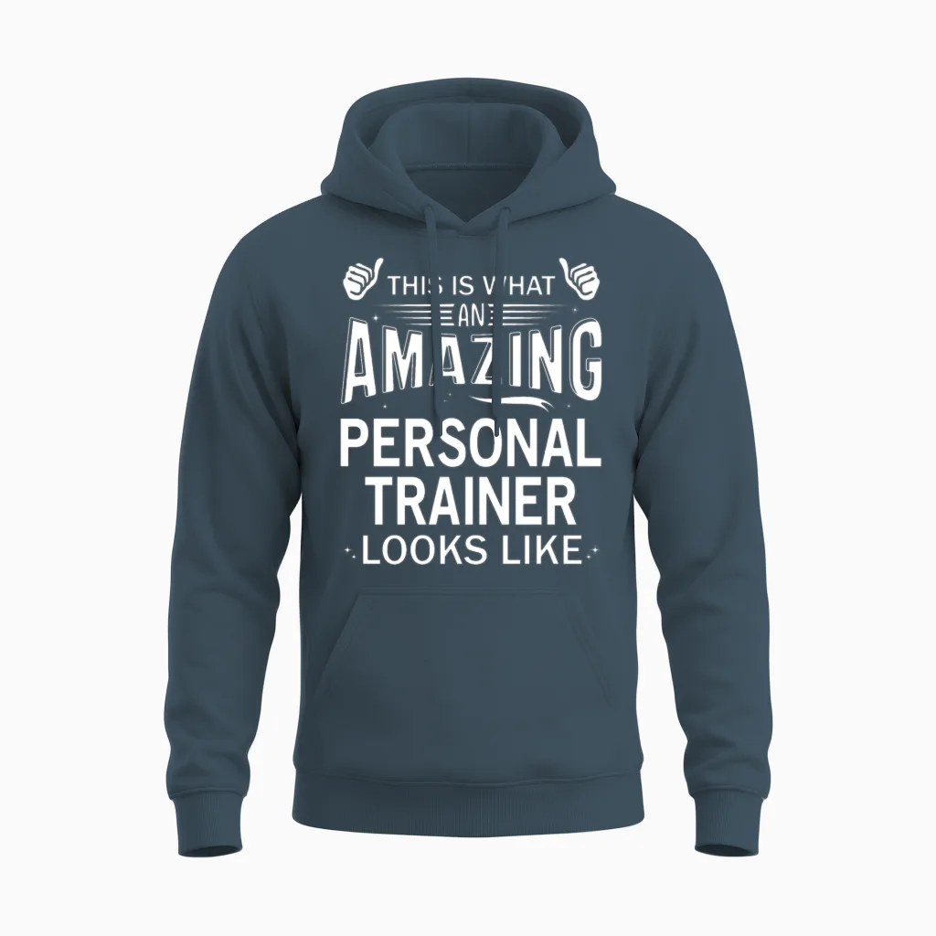 Amazing Personal Trainer Unisex Hoodie in Dark Heather