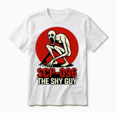 Scp-096 Scp Foundation Unisex T-Shirt - White