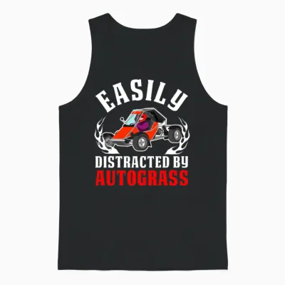 Retro Unisex Tank Top - Black