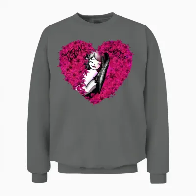 Feeling Loved - Tgk Unisex Sweatshirt - Graphite Heather