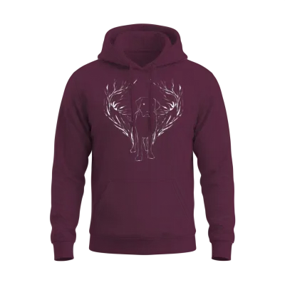 Labrador Retriever Dogs Dog Unisex Hoodie - Maroon