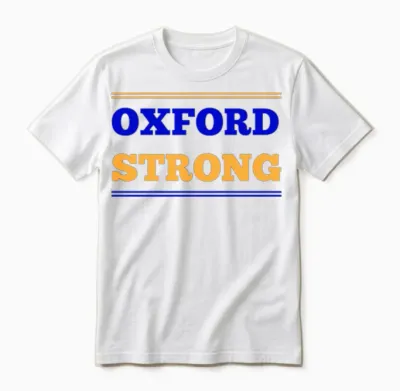 Oxford Strong Unisex T-Shirt - White