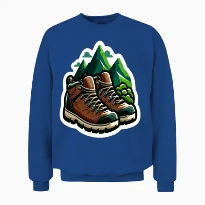 Hiking Unisex Sweatshirt - Royal