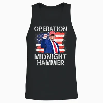 Operation Midnight Hammer Unisex Tank Top - Black