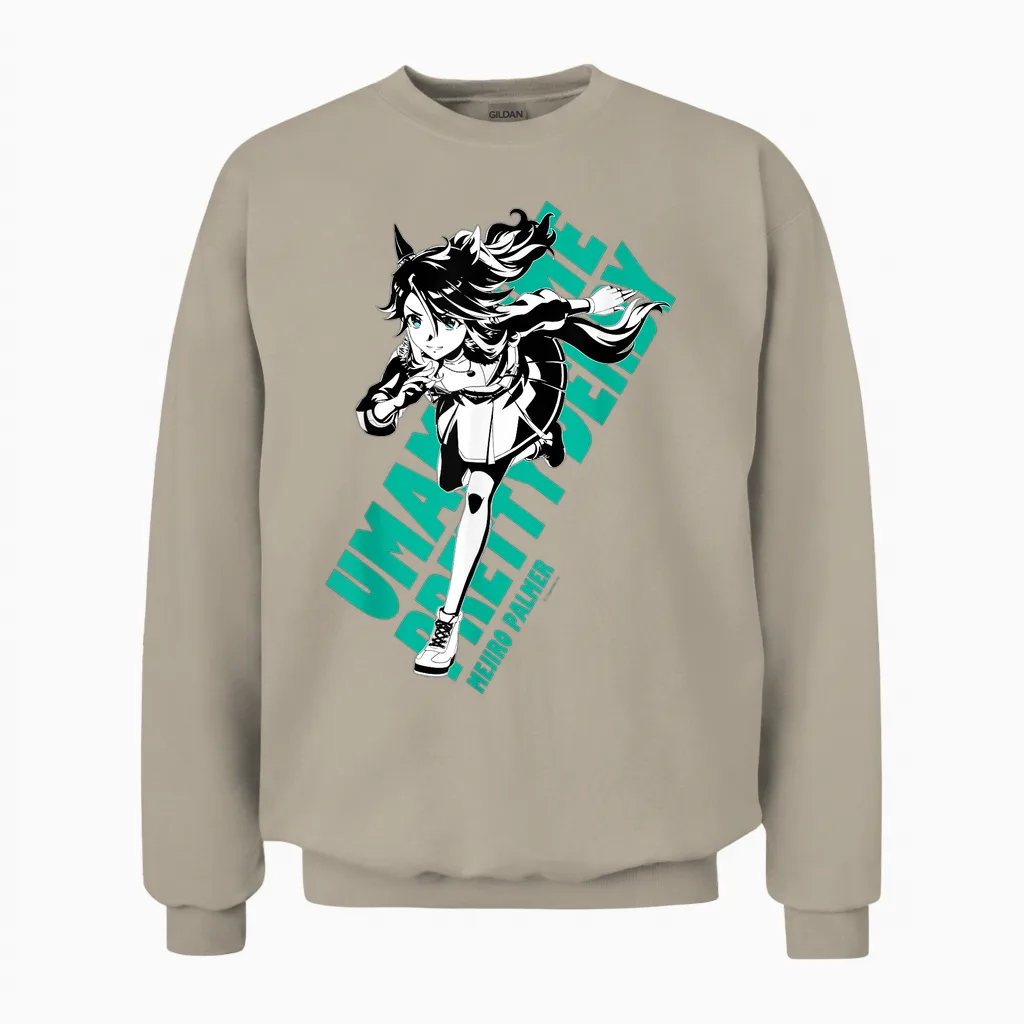 Umamusume: Pretty Derby Mejiro Palmer Unisex Sweatshirt in Sand