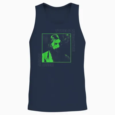 Type O Negative Dead Again Cover Unisex Tank Top - Navy