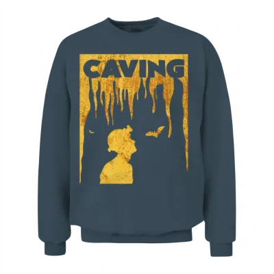 Caving Unisex Sweatshirt - Dark Heather