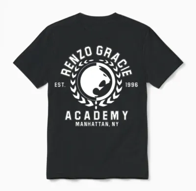 Renzo Gracie Jiu-Jitsu Unisex T-Shirt - Black