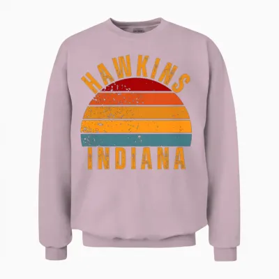 Indiana Vintage Retro Unisex Sweatshirt - Light Pink