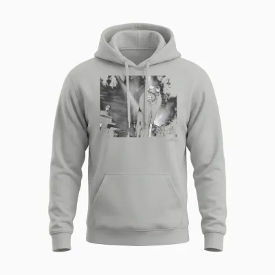 Robert Smith the Cure Live 1989 Von Phil Nicholls Unisex Hoodie - Ash