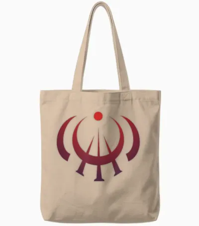 Brandon Sanderson T-Shirt: Mistborn Skadrial-Harmonie-Symbol, Schwarz, S, Klassisch, Kurzarm, Unisex Erwachsene, Fantasy-Fans, Mistborn-Fans Tote Bags - Natural