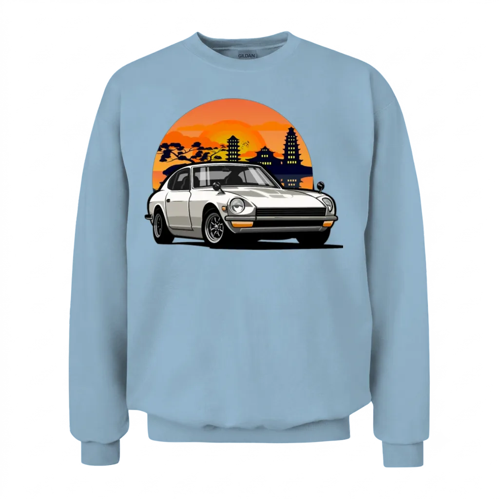 Datsun 280z Jdm β Cars & Muscle Unisex Sweatshirt - Light Blue
