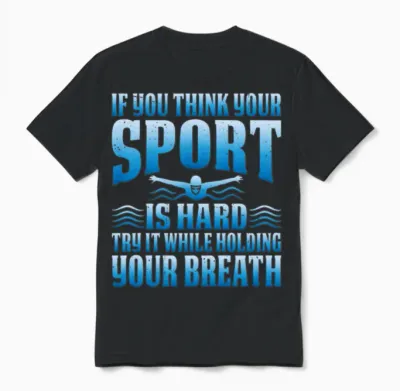 Try It While Holding Your Breath 5 Unisex T-Shirt - Black