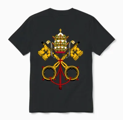 Vatican Unisex T-Shirt - Black
