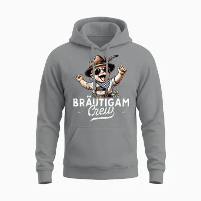 Stag Party Men's T-Shirt for Hen Parties, Black, S Unisex Hoodie - Sport Grey