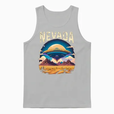 Area 51 Unisex Tank Top - Ash