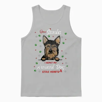 Armant Dog Dog Christmas Dog Breed Unisex Tank Top - Ash