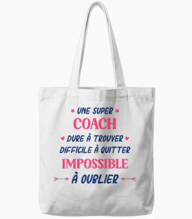 Women's Sports Coach Coach Super Coach Tote Bags in White