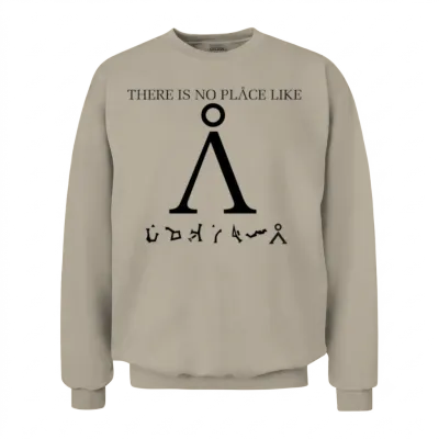Stargate Sg1 - There Is No Place Like Earth Unisex Sweatshirt - Sand