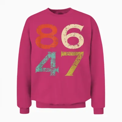 8647 Anti Trump, 8647, Women's Rights, Feminist Unisex Sweatshirt - Heliconia