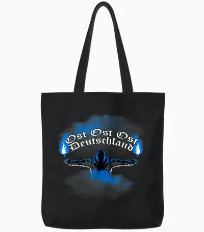 East Germany – Pyrotechnics – Pyro – Bengalo – Blue Tote Bags - Black